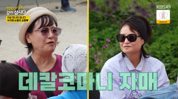 [TVis] 박원숙, 타향살이 &apos;데칼코마니&apos; 동생과 재회…마지막 될지 몰라서 (같이삽시다)