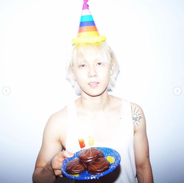 남자의 생일 축하해