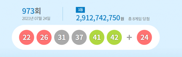 974íšŒ ë¡œë˜ 1ë