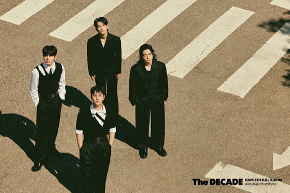 9월 5일 컴백' 데이식스, 여유로운 4人 비주얼…견고한 케미스트리