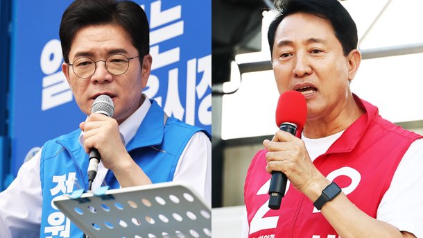 [JTBC 여론조사] 서울시장 '판세' 달라졌다…정원오 43% 오세훈 38% : 네이트 뉴스