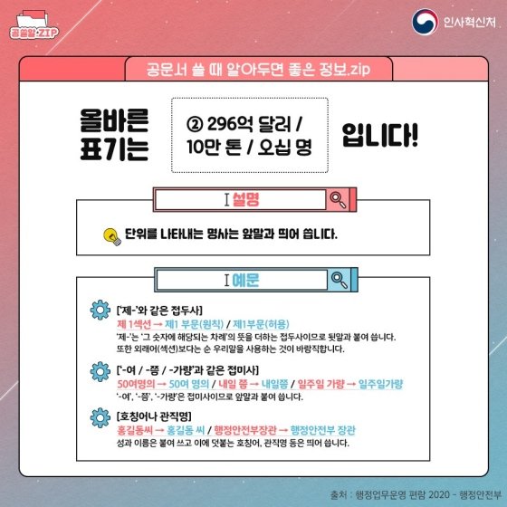 공문서 작성 바로 알기] 띄어쓰기 : 네이트 뉴스