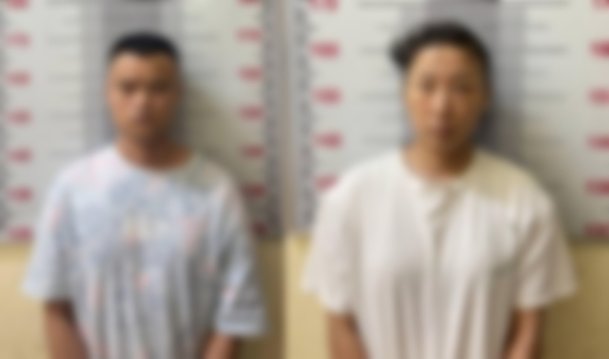캄보디아에서 한국인 여성의 시신을 유기한 혐의로 체포된 병원 운영 30대 중국인 부부. 현지 매체 라스메이 캄푸치아 보도 캡처