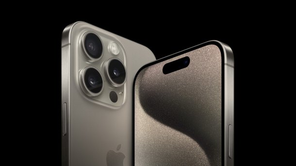 O iPhone 15 Pro Max está equipado com uma câmera com zoom óptico de 5x.  Fornecido pela maçã