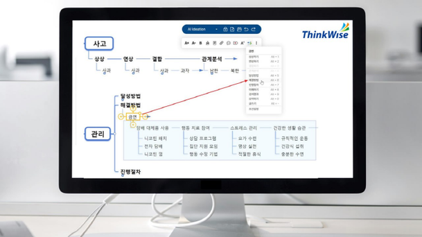 심테크시스템, AI 기반 4세대 마인드맵 제3의 뇌The 3rd Brain 출시