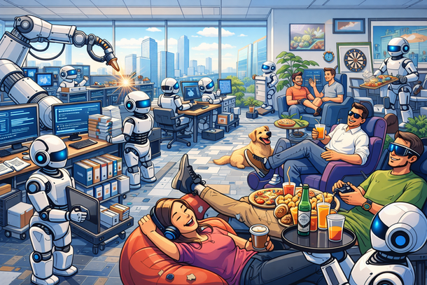 "일은 AI에 넘기고 인간은 배당 받고"…초지능 시대에 필수라는 정책 봤더니