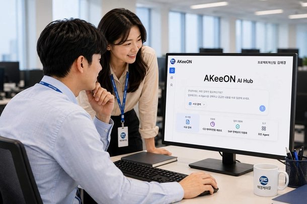 애경케미칼, 업무용 AI 에이전트 'AKeeON' 오픈…업무 효율 향상