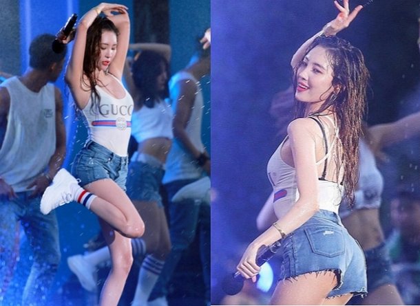 Sunmi gucci swimsuit deals