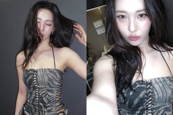 코르셋 뷔스티에라니?…선미, 아찔한 볼륨감 &apos;대박&apos;