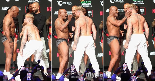 Immediately! Tyson slaps Jack Paul → intense nerves after weigh-in… match on 16th: Nate Sports - News Directory 3