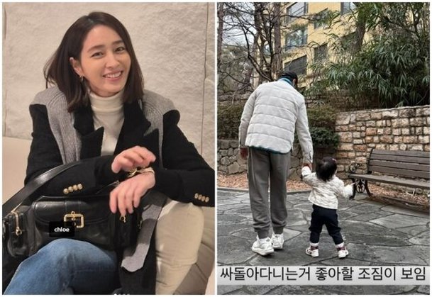 Lee Byung-hun on a date with his youngest daughter… Lee Min-jung hints at their shared love for outings