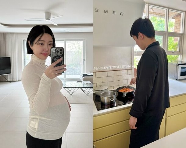 &apos;쌍둥이 임신&apos; 레이디제인, 먹덧도 걱정없지…60평 신혼집서 &apos;뚝딱&apos;
