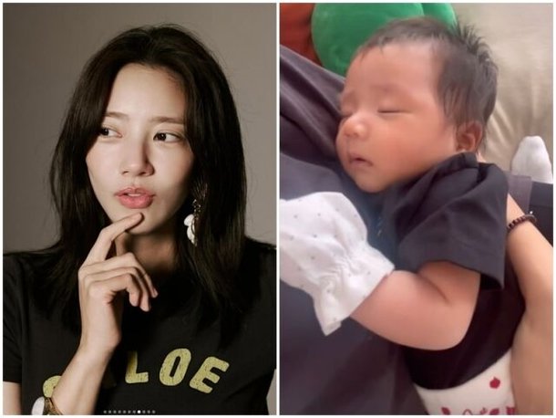 &apos;이규혁♥&apos; 손담비 딸, 갈수록 아빠 닮아가네 놀라워라