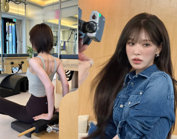 웬디, 이래도 돼? 착한 얼굴에 그렇지 못한 &apos;성난 등 근육&apos;…자기관리의 王