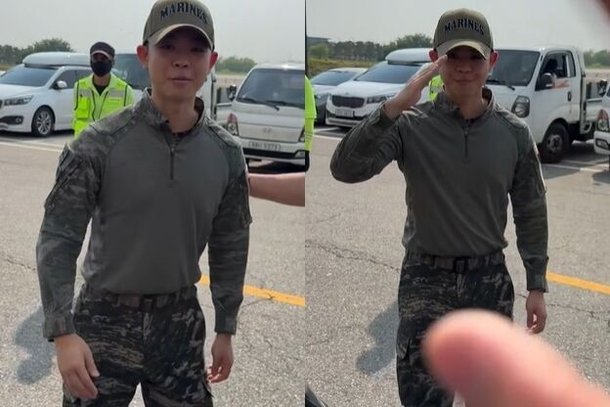 김구라 子 동현, 해병대 깜짝 근황 누구나 해병되면 안 왔을것