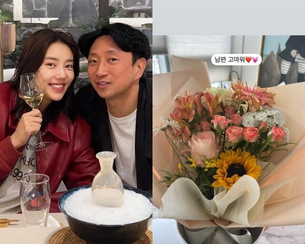&apos;초보맘&apos; 손담비, 어쩐지 독박육아 버티더니…♥이규혁 로맨틱하네