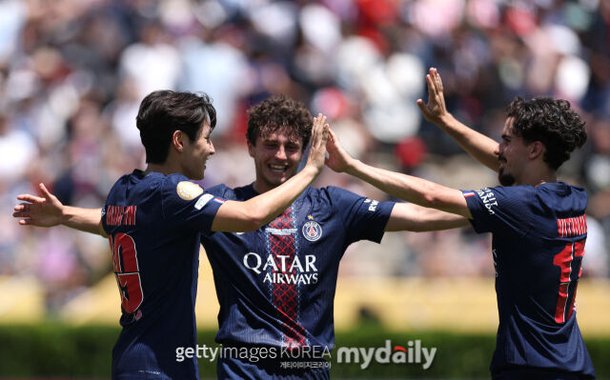 이강인과 PSG 중원 조합 관련 이미지