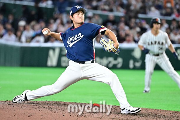 김택연 위기 상황 투구 장면