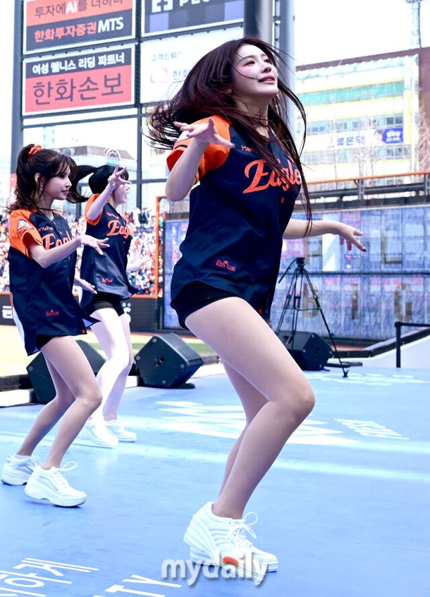 한화 이글스 치어리더 김연정 관련 보도 이미지