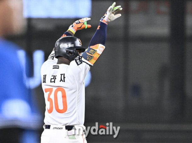 한화 페라자 경기 장면