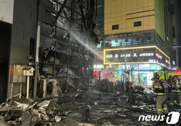 인천 호텔 화재 44명 부상…1층·기계식 주차장서 발화 추정종합3보