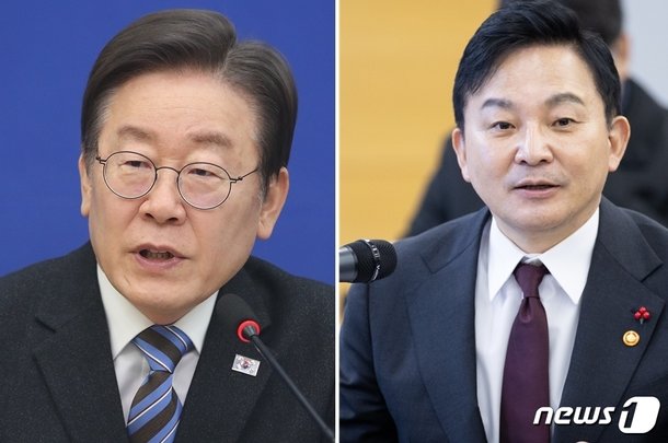 계양, 이재명 49.1% 원희룡 41%…종로 곽상언 40.6% 최재형 39.5%