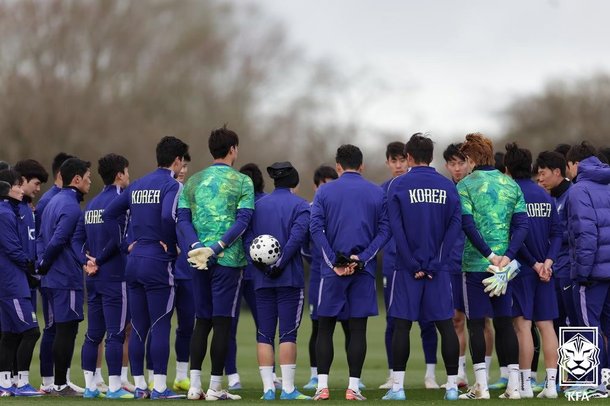 1000번째 A매치 관련 대표팀 이미지