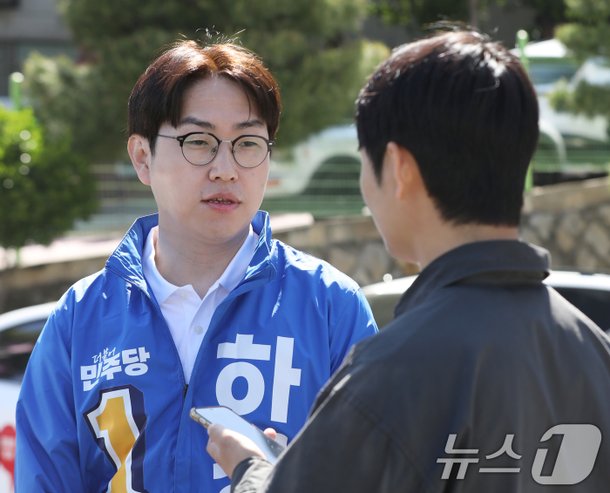 하정우 "부산 북구를 AI교육 일번지로…세계 3강, 길 열겠다"