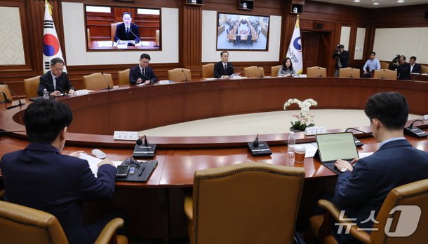 차관들만 참석한 대외경제장관회의