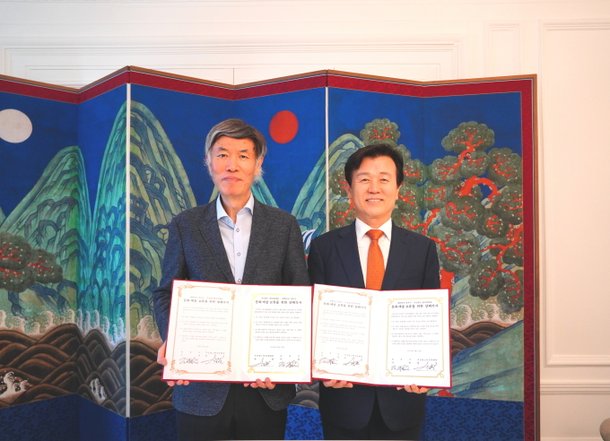 조규일 진주시장 "주프랑스 한국문화원과 문화산업 교류 협력"