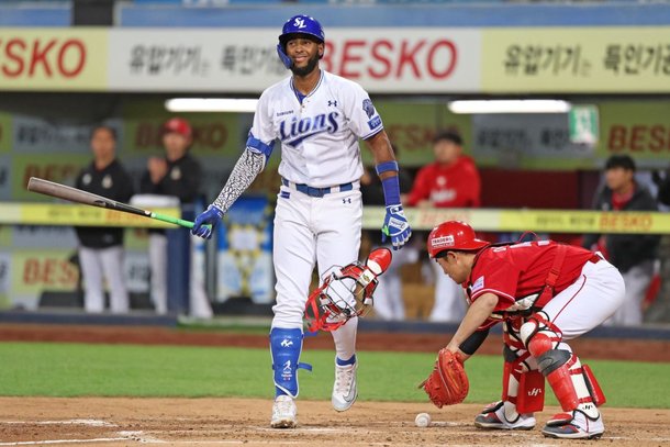 삼성 디아즈 현장 포커스 이미지