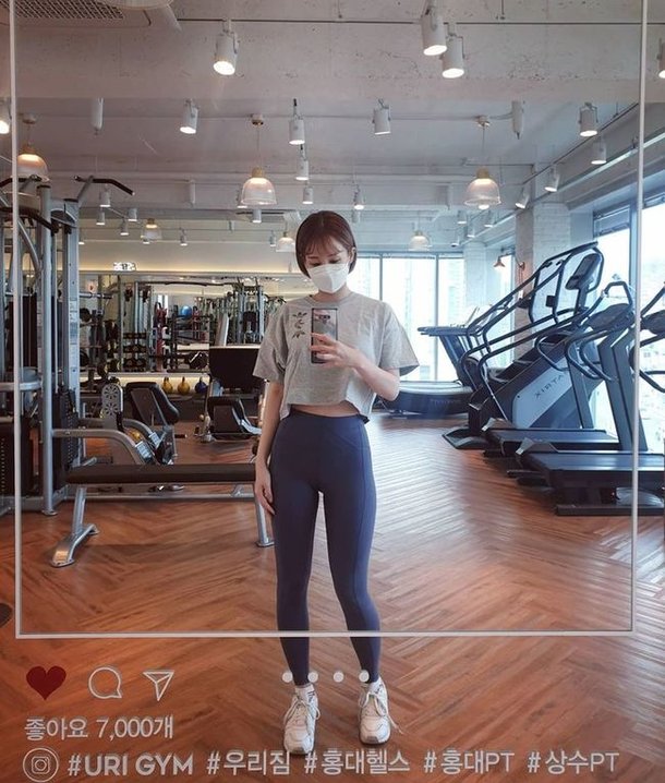 오정연, Pt 9번만에 이뤄낸 크롭탑+레깅스 패션 '아이돌인줄'[Sns☆컷] : 네이트 연예