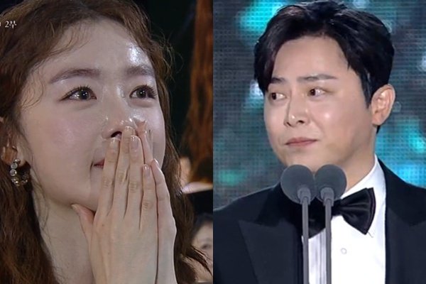 조정석 최우수연기상 &apos;파일럿&apos; 무모한 도전일까 걱정 한선화 눈물 [백상예술대상]