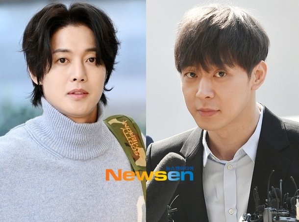 2세대 男아이돌 김현중 박유천 &apos;친자 소송+음주+마약&apos; 모자이크 못 피해(4인용)[결정적장면]