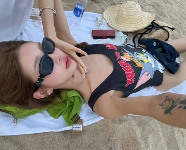 故 최진실 딸 최준희, 41㎏까지 빼고 수영복이 헐렁 뼈말라 기분 째져