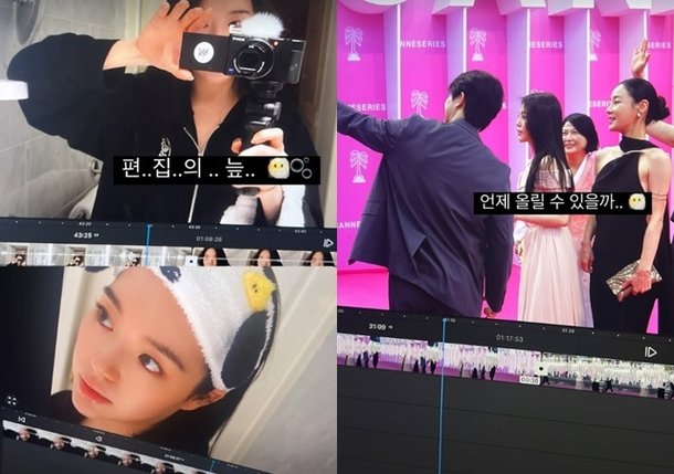 &apos;조재현 딸&apos; 조혜정 영상 편집 직접하네, 유튜버도 열일
