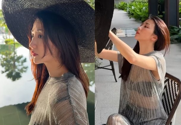 &apos;류수영♥&apos; 박하선 과감 노출에 흐억 가려요! 비명까지, 파격 시스루 소화