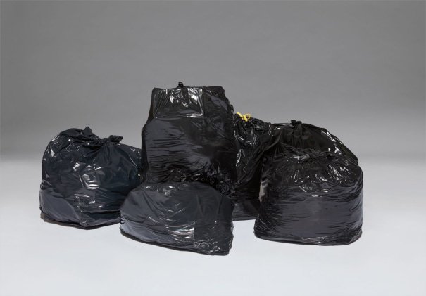 쓰레기 봉투 질감