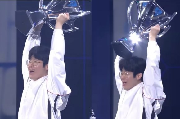 20㎏のトロフィーを上げる 頭に「クン」…血まで流れた「王冠の重さ」：ネイトスポーツ
