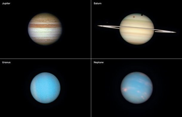 천왕성과 같은 다른 행성