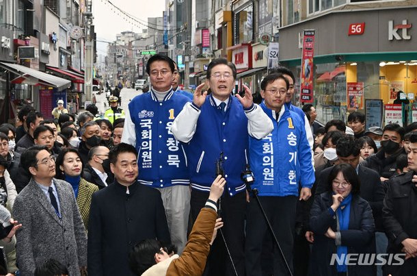 이재명 quot;국민의힘 170석 되면 회복 어려운 나락으로 떨어져quot;종합