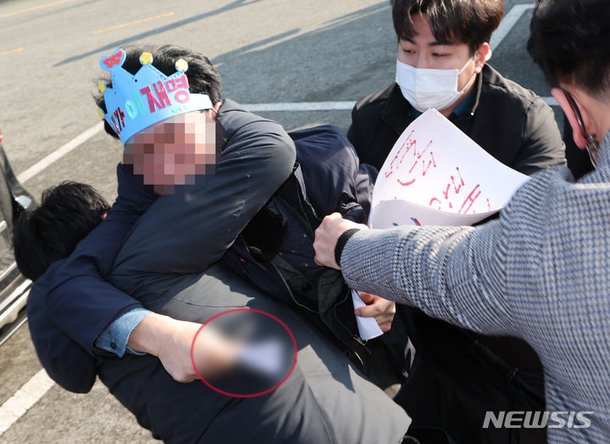 대법, 이재명 대표 흉기 습격범 징역 15년 확정