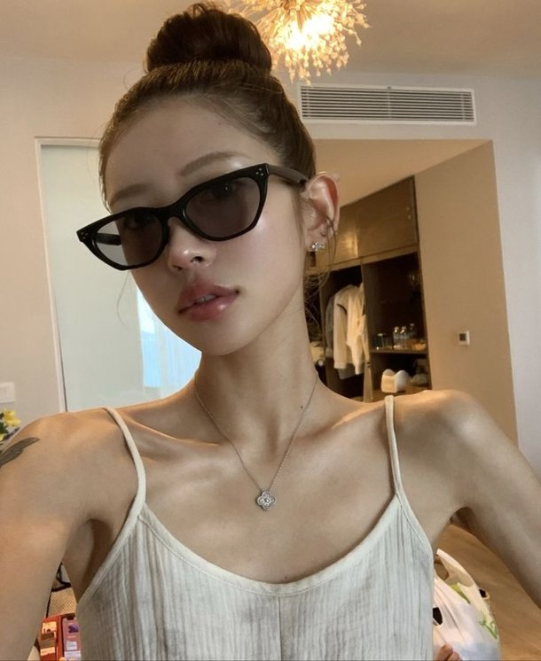 &apos;170㎝·42㎏&apos; 최준희, 뼈말라 몸매…가녀린 일자 쇄골