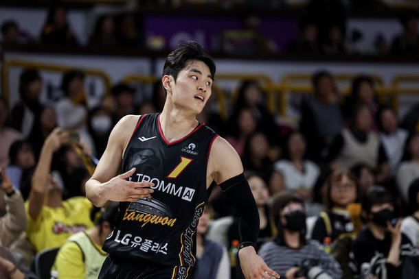 프로농구 창원 LG 유기상 사진