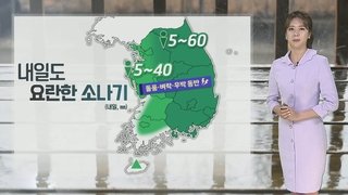날씨] 내일도 요란한 소나기…돌풍·벼락·우박 동반 : 네이트 뉴스