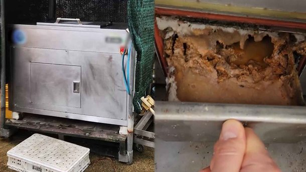 걸러지지 않은 음식물, 하수구로 직행…