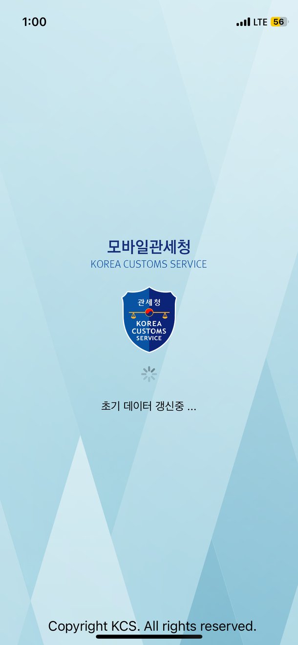 관세청 전자통관시스템 접속 지연…