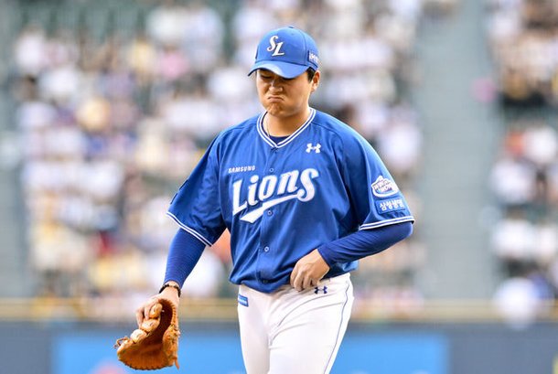 삼성 선발진도 삐걱거린다…좌승현 햄스트링 부분 손상, 4주 재활 소견