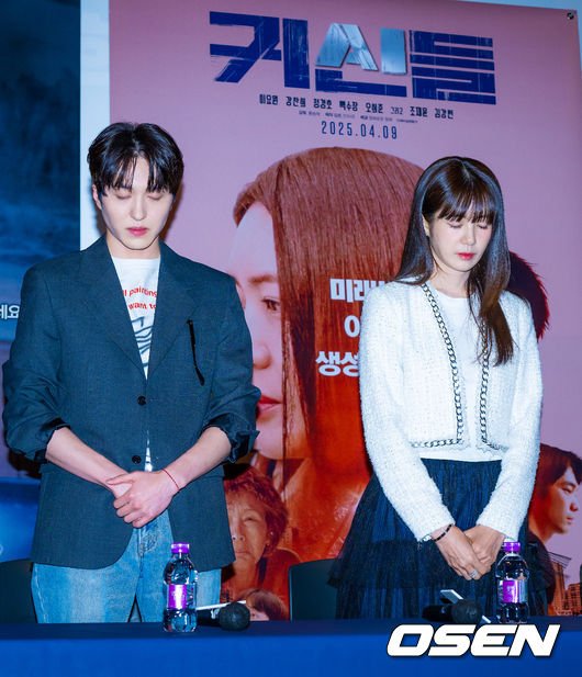 [OSEN=민경훈 기자] 1일 오후 서울 용산구 CGV 용산아이파크몰에서 영화 ‘귀신들’ 시사회 및 기자간담회가 열렸다.