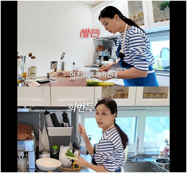 고소영, ♥장동건 생일상 눈물로 준비···갈비찜→전복 솥밥까지 &quot;못해먹겠네&quot;('바로 그 고소영')[종합]
